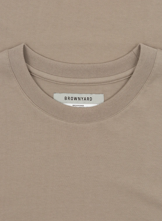 Футболка BROWNYARD Essential T-shirt Beige