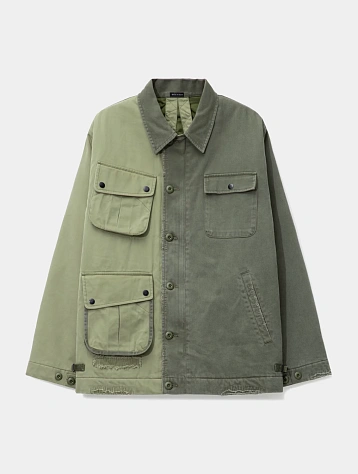 Овершот MAHARISHI 6025 Maha Boro Deck Olive/Sand