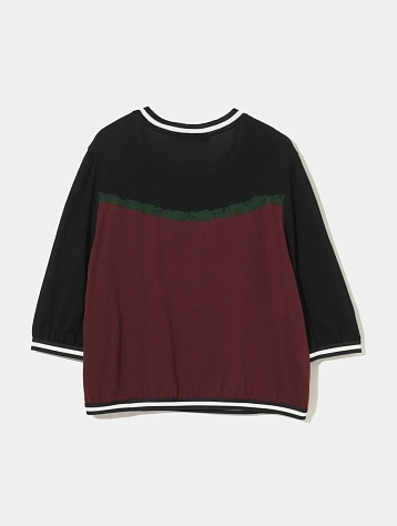 Женский пуловер UNDERCOVER Crew Neck T-Shirt Black