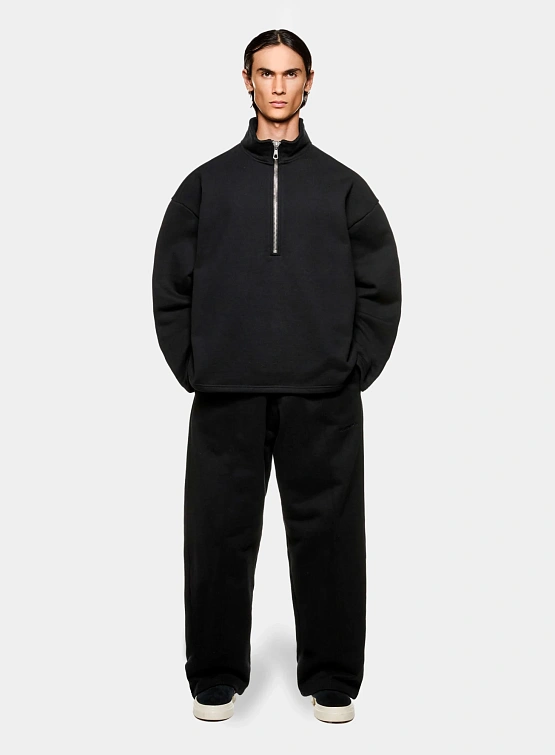 Халф-зип MKI MIYUKI ZOKU 800 GSM Superweight Black