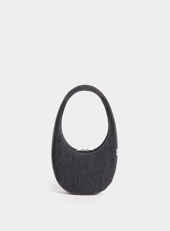 Сумка Coperni Denim Swipe Bag Dark Navy