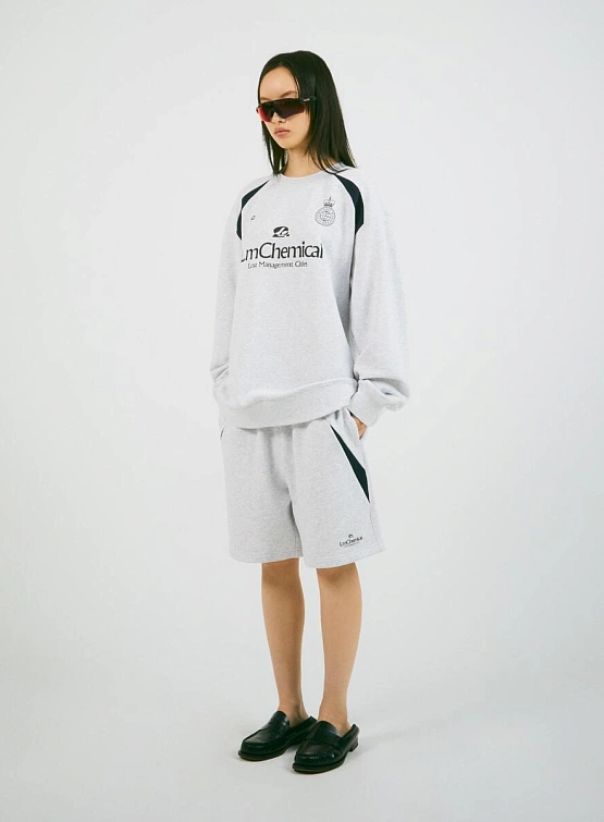 Шорты LMC Chemical Soccer Sweatshorts Light Heather Gray