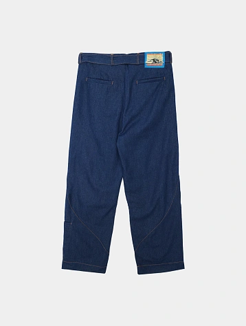 Брюки Jungles Jungles Denim Slant Indigo Washed Denim