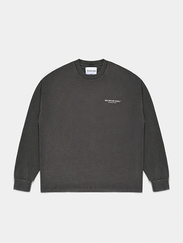 Лонгслив MKI MIYUKI ZOKU Design Studio L/S Pigment Black