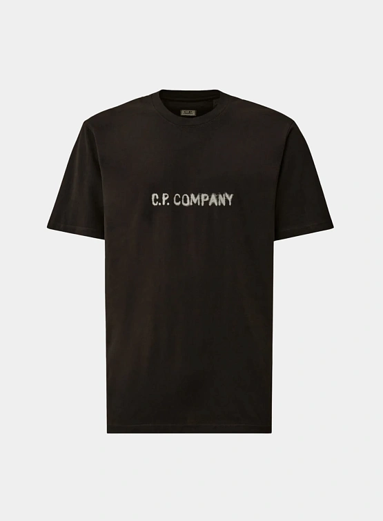 Футболка C.P. Company 30/1 Jersey British Sailor Black