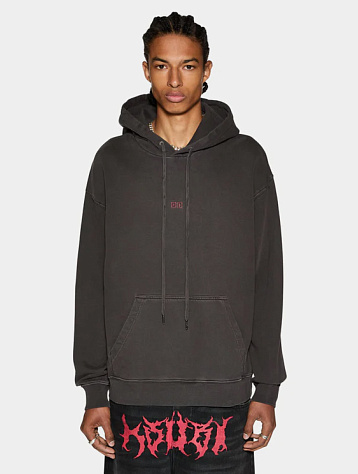 Худи Ksubi Inverted Biggie Hoodie Faded Black