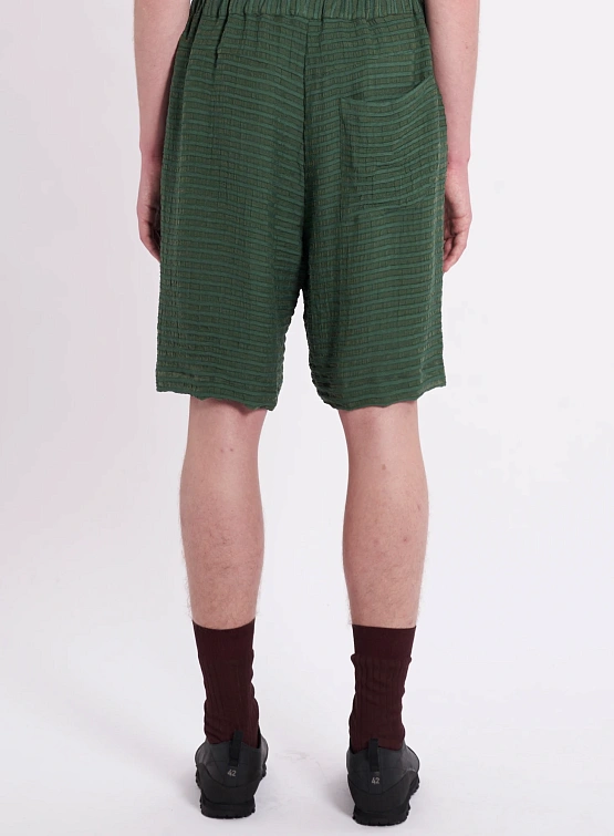 Шорты RANRA Stroller Stripy Cotton Kombu Green