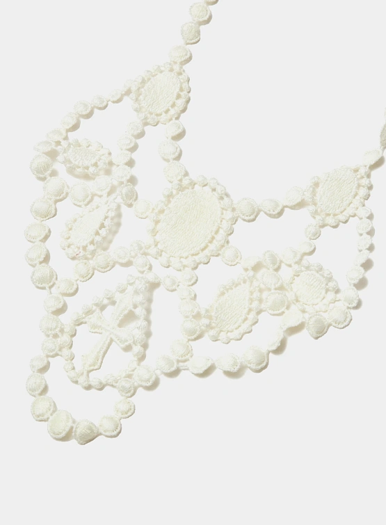 Ожерелье UNDERCOVER Cotton Lace Medium Off White
