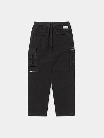 Брюки thisisneverthat Crazy Multi Zip Pant - Updated Black