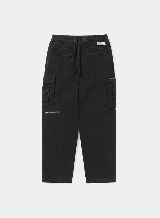 Брюки thisisneverthat Crazy Multi Zip Pant - Updated Black