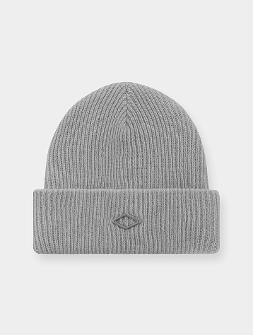 Шапка Han Kjøbenhavn Diamond Plaque Beanie Ash Grey