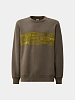 Свитшот C.P. Company Cotton Fleece Crewneck Smoked Pearl Grey