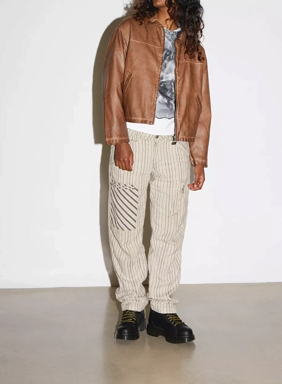 Ботинки Dr. Martens Woodard Grizzly Leather Low Casual Black