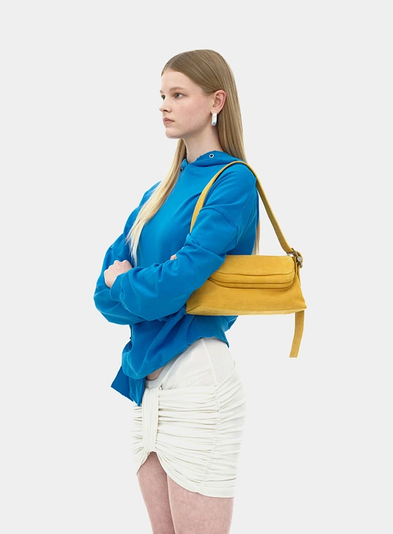 Сумка OSOI Folder Brot Suede Mustard