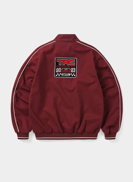 Куртка thisisneverthat TRC Racing Jacket Red Куртки ...