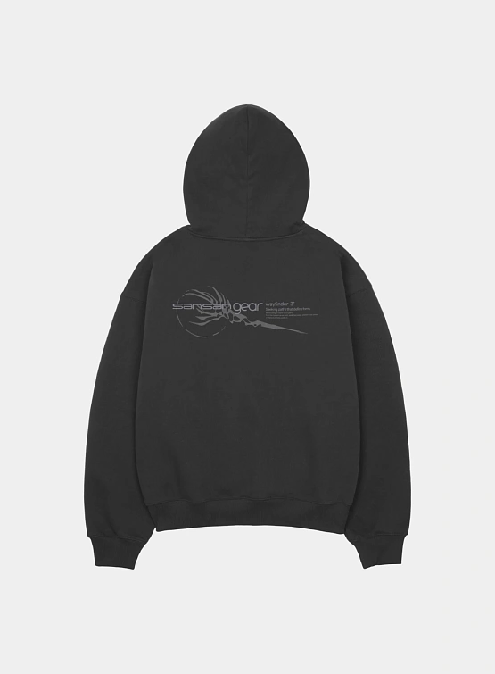 Худи SAN SAN GEAR Logo Hoodie Charcoal