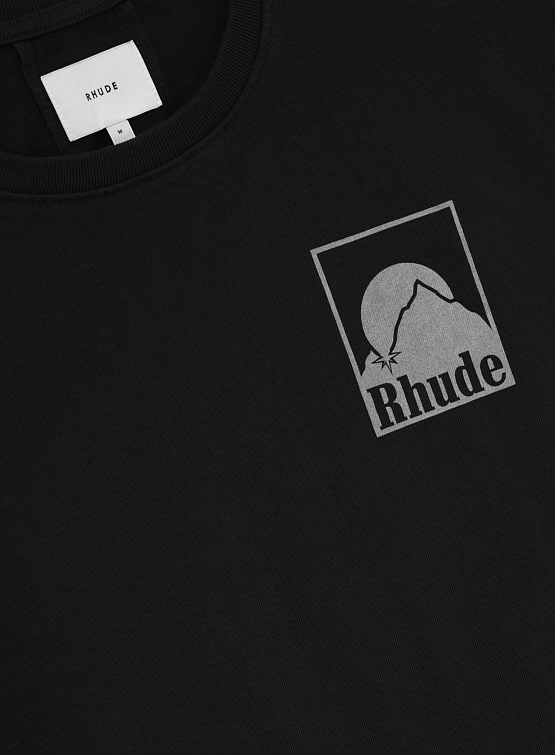 Футболка RHUDE Moonlight Badge Vtg Black