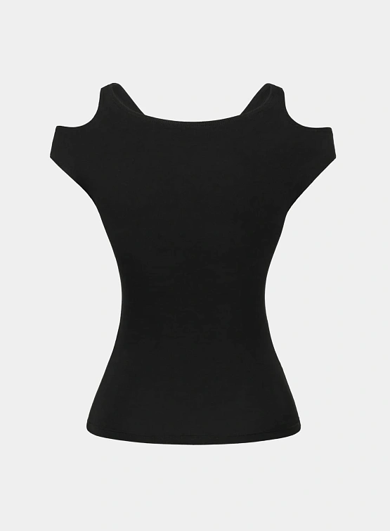 Женский топ XSAI Holey Top 02 Dusty Black