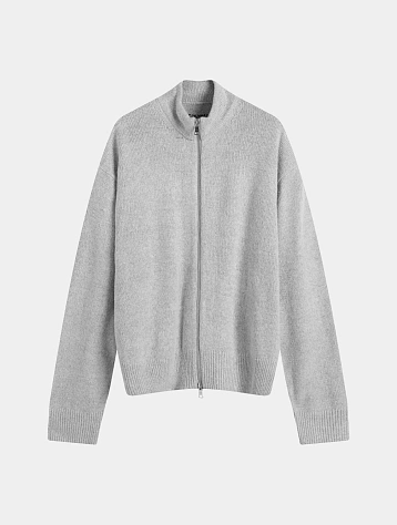 Кардиган MKI MIYUKI ZOKU Mohair Blend Knit Track Light Grey