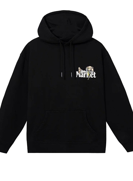 Худи MARKET Better Call Bear Hoodie Black