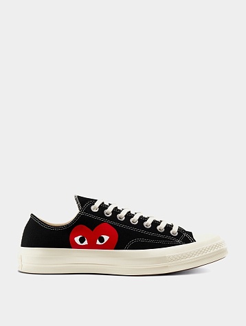 Кеды Converse x Comme des Garçons CDG PLAY Chuck 70 Low Black