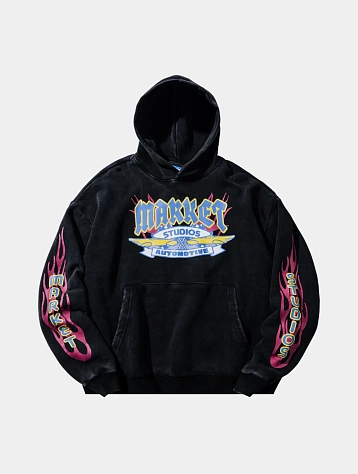Худи MARKET V12 HOODIE Black