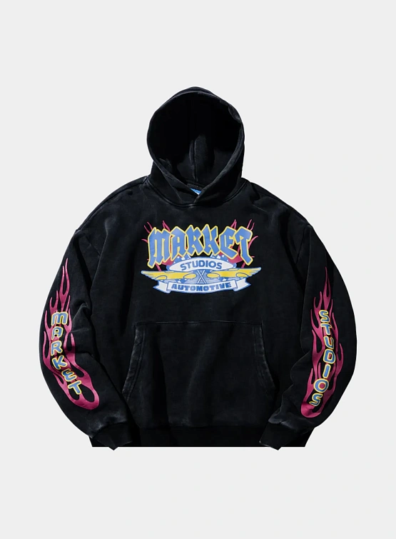 Худи MARKET V12 HOODIE Black