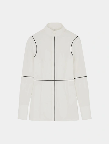 Женская рубашка MM6 Maison Margiela Sculpted Off White