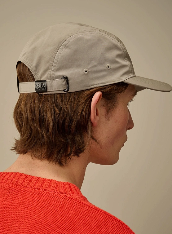 Кепка C.P. Company Chrome-R Panelled Cap Vintage Khaki