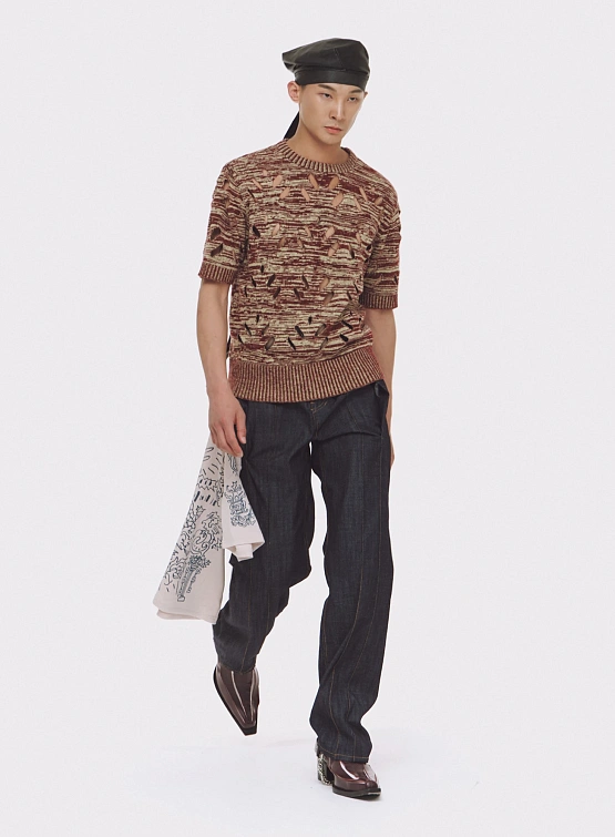 Берет JUNTAE KIM Scarf Tie Neck Beret Black