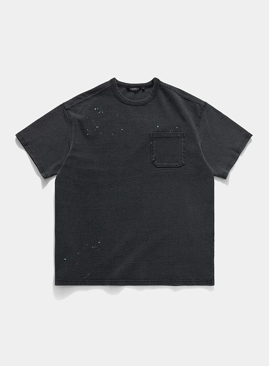 Футболка EASTLOGUE Naval Embroidery Washed Black