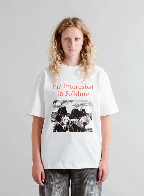 Футболка Heresy I'm Interested Ecru