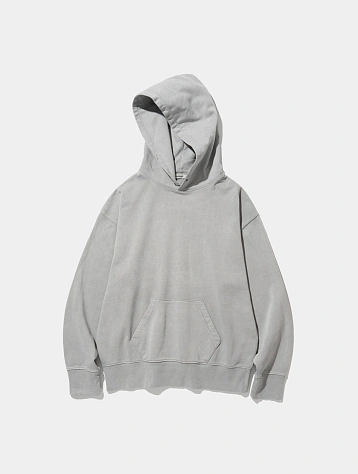 Худи Uniform Bridge Basic Dyeing Sweat Hood Pigment Grey