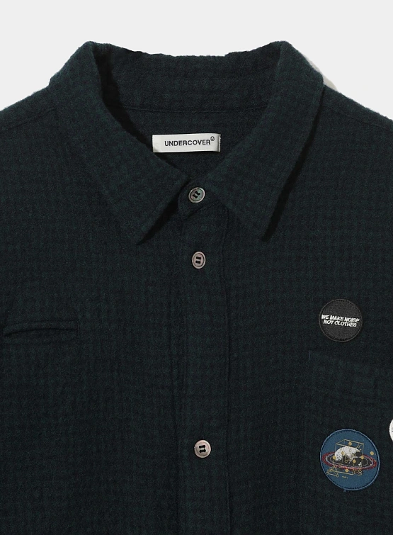 Рубашка UNDERCOVER Front Patch Pocket Green