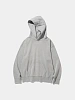 Худи Uniform Bridge Basic Dyeing Sweat Hood Pigment Grey