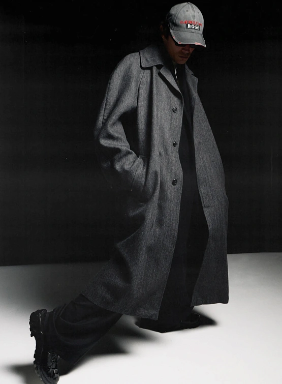 Пальто Hed Mayner Coat Medium Grey