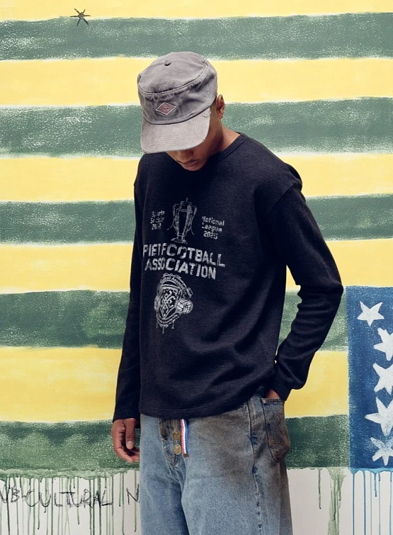 Кепка PIET Distressed Vintage Black