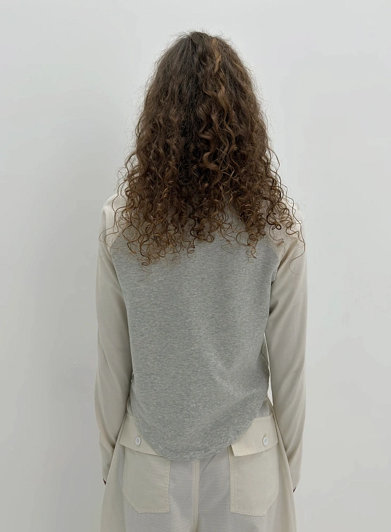 Лонгслив STUDIO SLOW X SINIY VSADNIK EXCLUSIVE Bunny Raglan L/S Tee