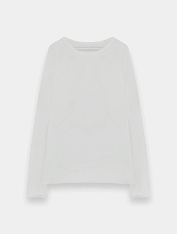 Лонгслив ISAAC SELLAM Horizon LST-Jersey H-26 Blanc