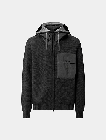 Кардиган C.P. Company Lambswool Mixed Explorer Dark Shadow