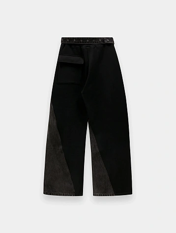 Женские джинсы MARRKNULL Dislocation Patchwork Black