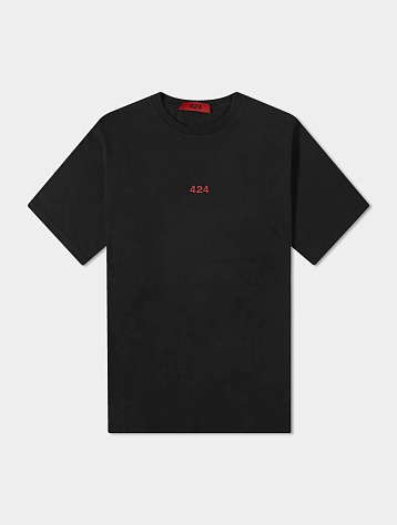 Футболка 424 T-shirt Regular Fit Black