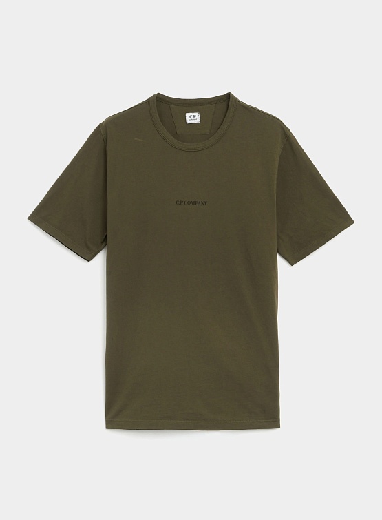 Футболка C.P. Company Cotton T-shirt Ivy Green