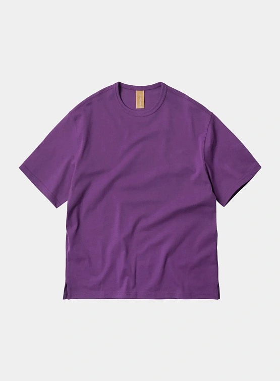 Футболка FrizmWORKS Og Double Rib Oversized Tee Purple