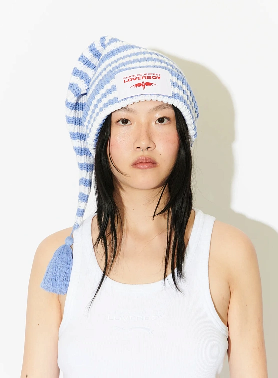 Шапка Charles Jeffrey Loverboy Sloppy Giuseppe Blue