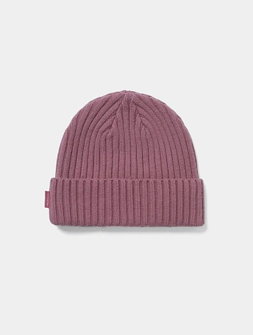 Шапка thisisneverthat Basic Wool Beanie Dusty Pink