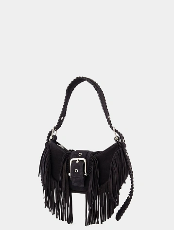 Сумка OSOI Hobo Brocle Fringe Black