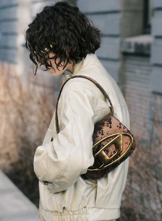 Сумка Diesel 1dr Shoulder Bag Brown