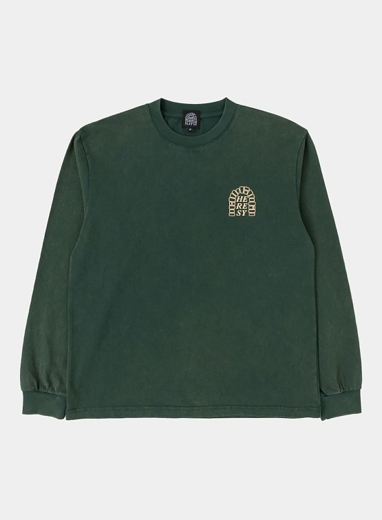 Лонгслив Heresy Arch Dark Green
