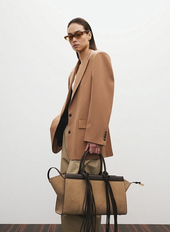 Женский пиджак Recto Structure Wool Tailored Rose Beige